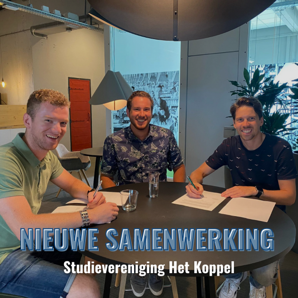 Onze allereerste samenwerking met een studievereniging! ????